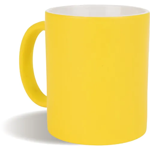 320 ML FLUO COLOR CERAMIC MUG (GRADE A)
