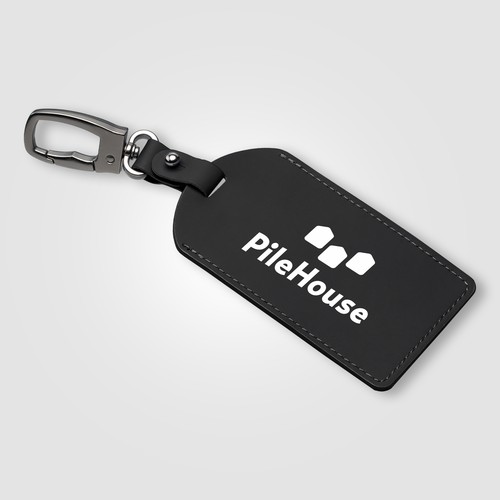 Malmö Recycled Metal Carabiner Luggage Tag - 6.5 x  17.5 cm