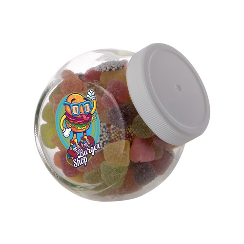 Small glass jar 0,4 liter