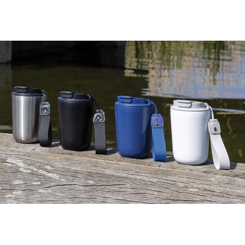 Cuppa RCS re-steel vacuum tumbler with lanyard Cuppa RCS re-steel vacuum tumbler with lanyard