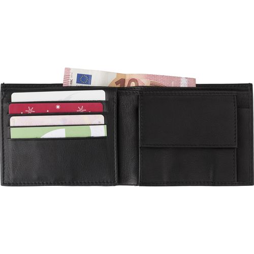 Porte-cartes de crédit et monnaie en cuir Yvonne Porte-cartes de crédit et monnaie en cuir Yvonne