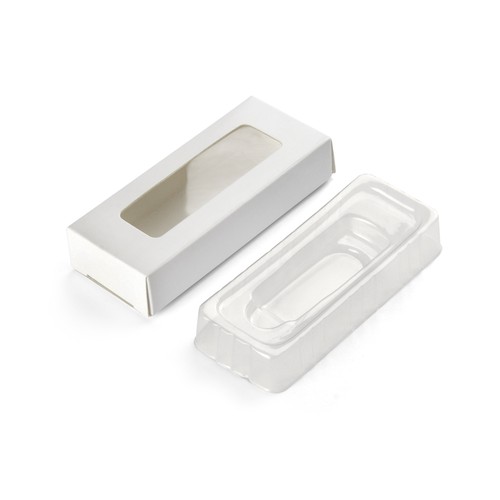Box for USB flash drives with small tray Box for USB flash drives with small tray