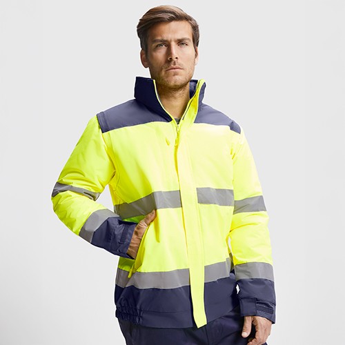 High-visibility parka EPSYLON