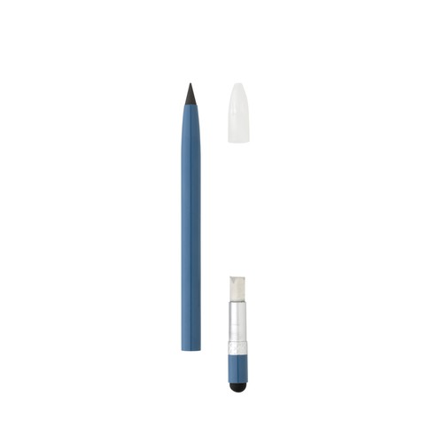 Aluminium inkless pen with eraser Aluminium inkless pen with eraser
