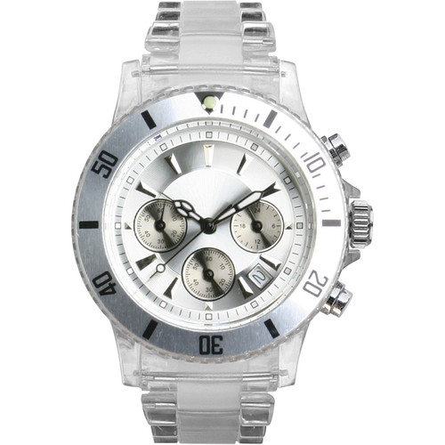 CUSTOMIZABLE POLYCARBONATE CHRONOGRAPH WATCH CUSTOMIZABLE POLYCARBONATE CHRONOGRAPH WATCH