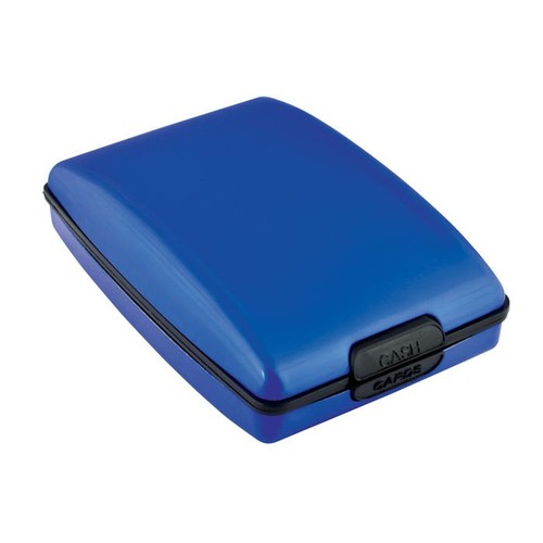 BUSINESS CARD CASE MULTIFUNCTION BLUE