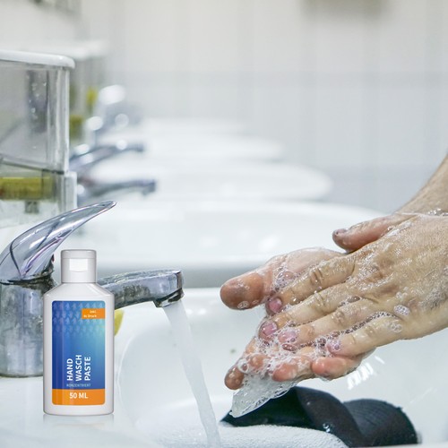 Pâte de nettoyage des mains, 50 ml, Body Label