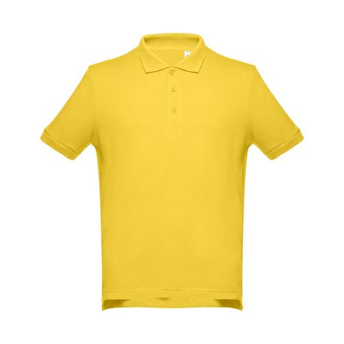 THC ADAM. Polo da uomo in cotone a maniche corte