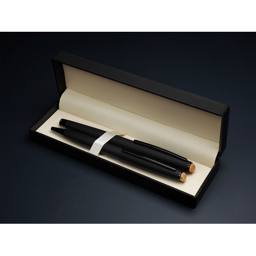 Set di penne ambra latte