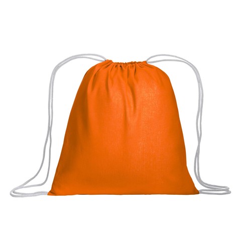 Backpack made of 120 g/m2 cotton, with choke closure. It is OEKO-TEX® certified. Backpack made of 120 g/m2 cotton, with choke closure. It is OEKO-TEX® certified.