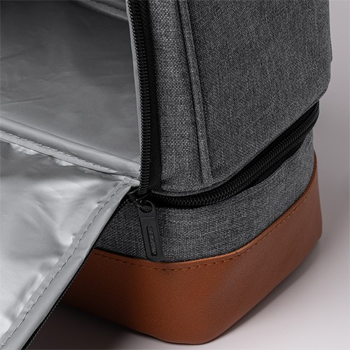 Borsa frigo con finitura melange. Doppio scomparto Deise Borsa frigo con finitura melange. Doppio scomparto Deise