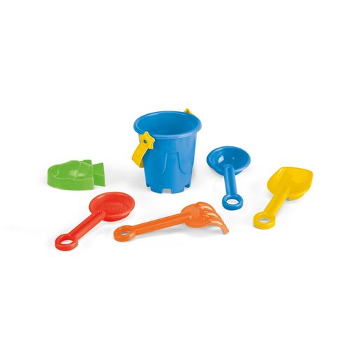 VALLARTA. PP beach bucket with 5 accessories