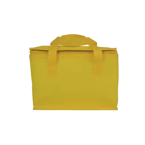 Borsa termica in TNT laminato e interno argentato Borsa termica in TNT laminato e interno argentato