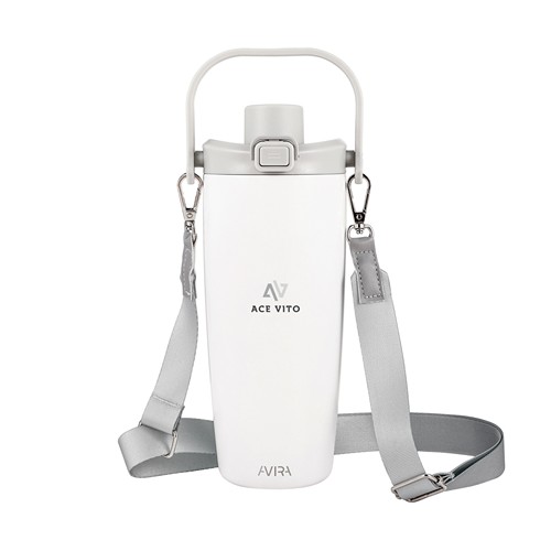 Avira Ayala RCS re-steel duosip lockable crossbody tumbler