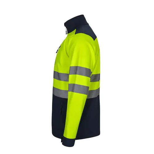 VL HESTIA. Two-tone soft shell jacket (280g/m²), in polyester (96%) and elastane (4%)