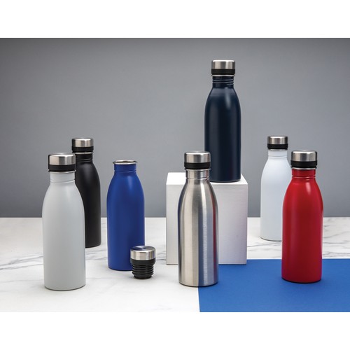 Bouteille d’eau 500ml en acier inoxydable recyclé RCS Bouteille d’eau 500ml en acier inoxydable recyclé RCS