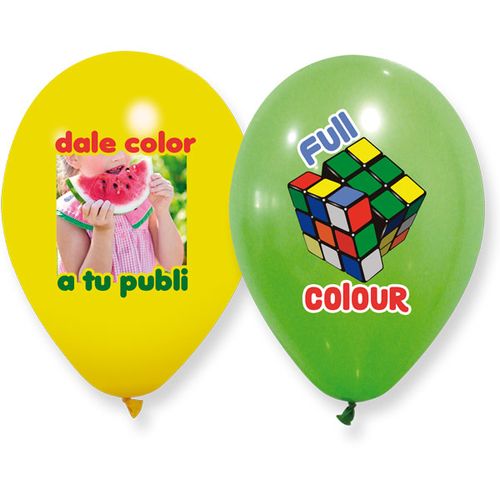 full colur printed latex balloon