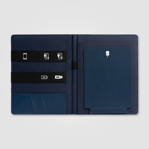 Coastal Threads Repreve Tech Organiser Padfolio - A4