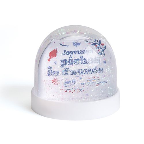 palla di vetro con neve