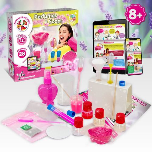 Perfume & Soap Factory Kit I. Educational game for children Perfume & Soap Factory Kit I. Educational game for children