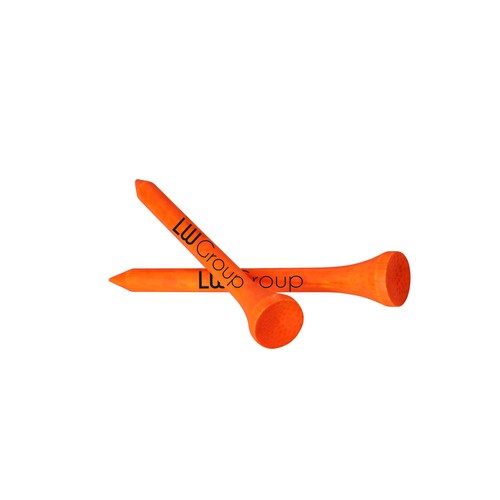 Bamboe houten tee 70 mm Bamboe houten tee 70 mm