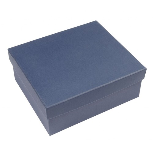 BLUE BOX SATIN BLUE 170X150X60 MM