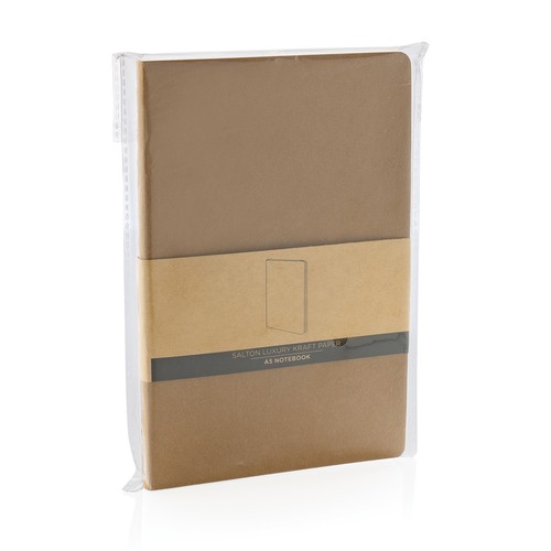Cahier A5 en papier kraft Salton Cahier A5 en papier kraft Salton
