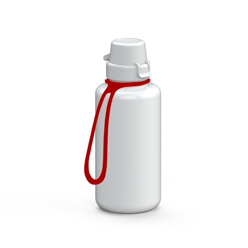Gourde "School" transparente incl. attache, 0,7 l Gourde "School" transparente incl. attache, 0,7 l