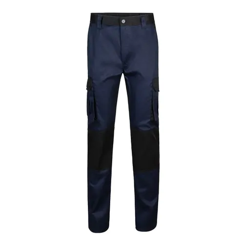 VL NJORD. Two-tone multi-pocket twill trousers (240 g/m²), in cotton (35%) and polyester (65%) VL NJORD. Two-tone multi-pocket twill trousers (240 g/m²), in cotton (35%) and polyester (65%)