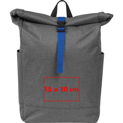 Backpack with colored applications Backpack with colored applications