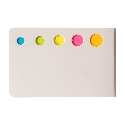 Mini cardboard sticky note holder