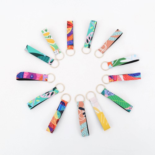 CUSTOMIZABLE RIBBON KEYCHAIN