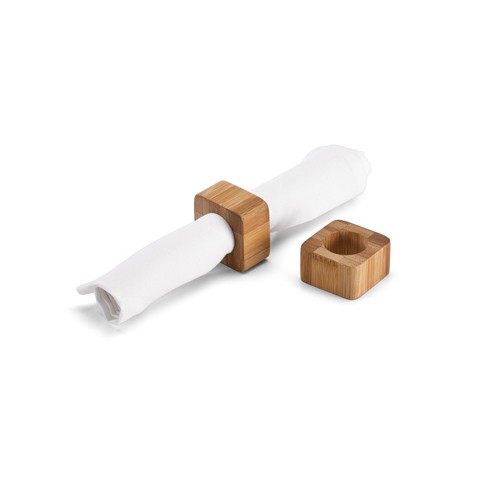 Set di 2 portatovaglioli in bambù Mesquite