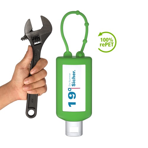 Pâte de nettoyage des mains, Bumper de 50 ml, vert, Body Label