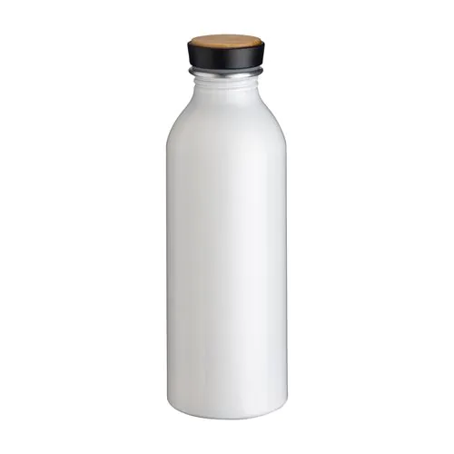 Aluminum water bottle with bamboo insert, 500 ml for sublimation printing Aluminum water bottle with bamboo insert, 500 ml for sublimation printing