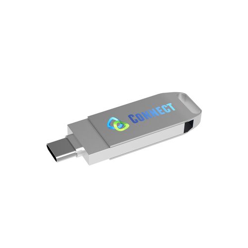 Clé USB Dual Twister-C 3.0, 128 GB