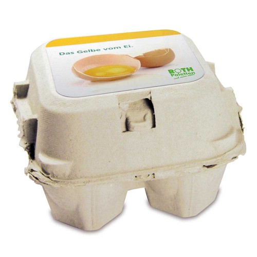 Boxed pleasure - with plant-pot and egg-candle Boxed pleasure - with plant-pot and egg-candle