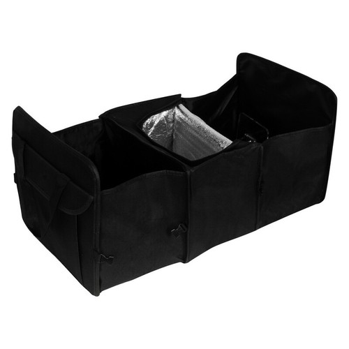 Foldable car organizer, cooler compartment | Byron