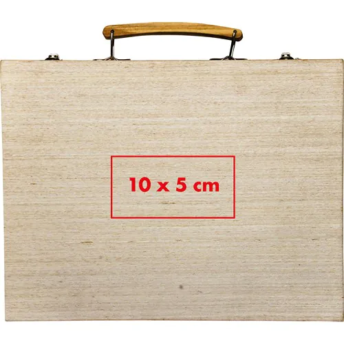 Grote houten tekenset Maxi Grote houten tekenset Maxi