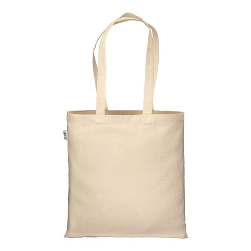 220/g m2 organic cotton shopping bag, long hanles