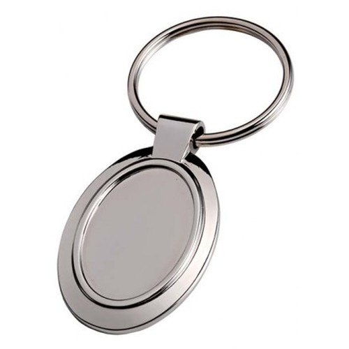 PORTE-CLÉS CREUX OVALE - 22x34 mm