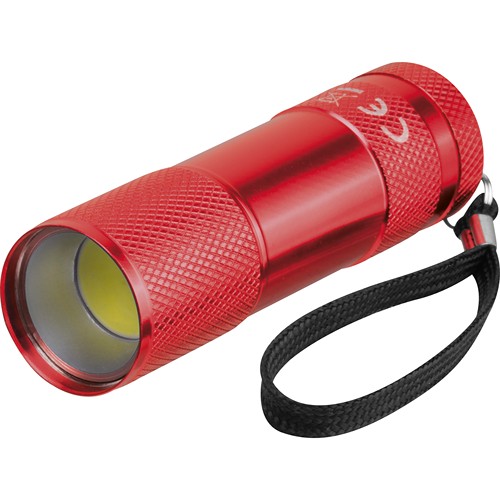 Aluminium zaklamp 9 LED