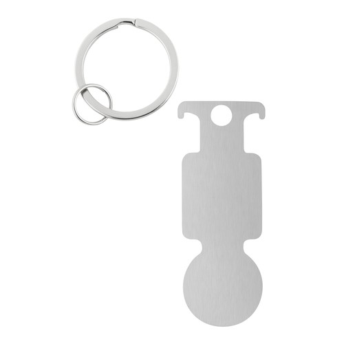 Porte-clés Metmaxx® EK "MyHeinzelmann" argenté Porte-clés Metmaxx® EK "MyHeinzelmann" argenté