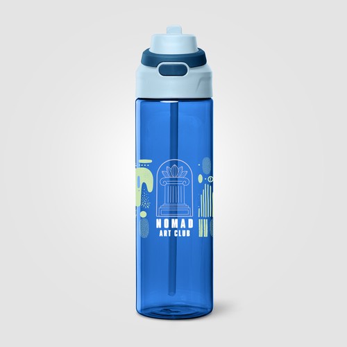 Gourde Lynk en rPET à paille rabattable – 830 ml Gourde Lynk en rPET à paille rabattable – 830 ml