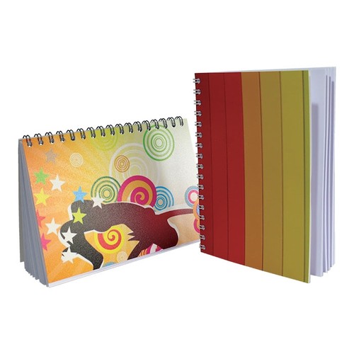 A6 SPIRAL PAD COVER PP PRINT. 1 SIDE 50 FLS CUSTOMIZABLE A6 SPIRAL PAD COVER PP PRINT. 1 SIDE 50 FLS CUSTOMIZABLE