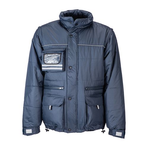 Chaqueta acolchada de poliéster. Chaqueta acolchada de poliéster.