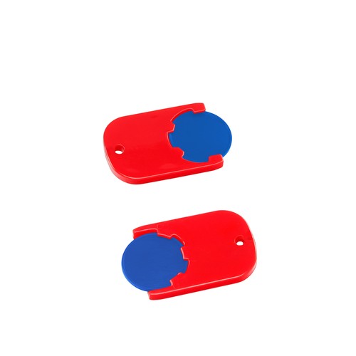 Chiphouder met winkelwagenmuntje 1€ "Gamma" Chiphouder met winkelwagenmuntje 1€ "Gamma"