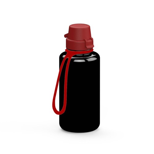Gourde "School" transparente incl. attache, 0,7 l