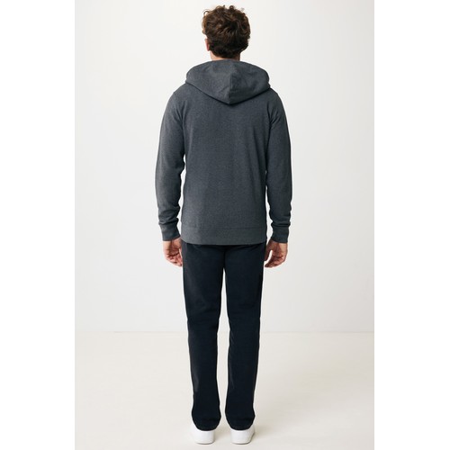 Felpa con cappuccio IQONIQ Abisko in cotone riciclato e zip Felpa con cappuccio IQONIQ Abisko in cotone riciclato e zip