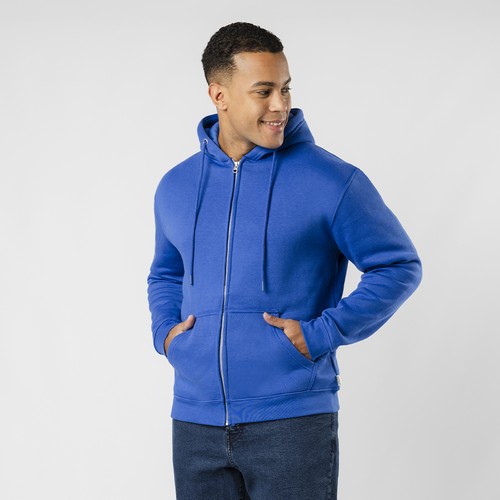 Felpa con Cappuccio Adulto + Zip Walder